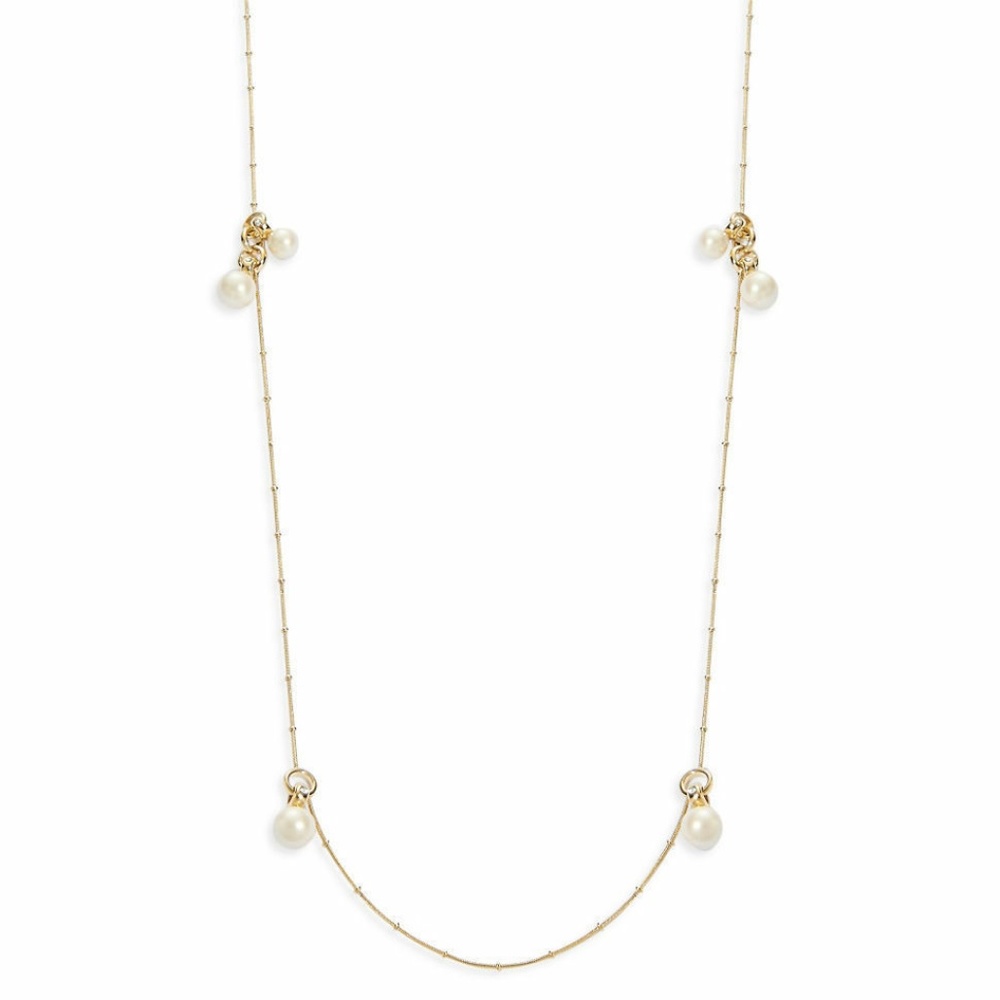 Kate Spade Pearly Delight Extra Long Necklace NWT